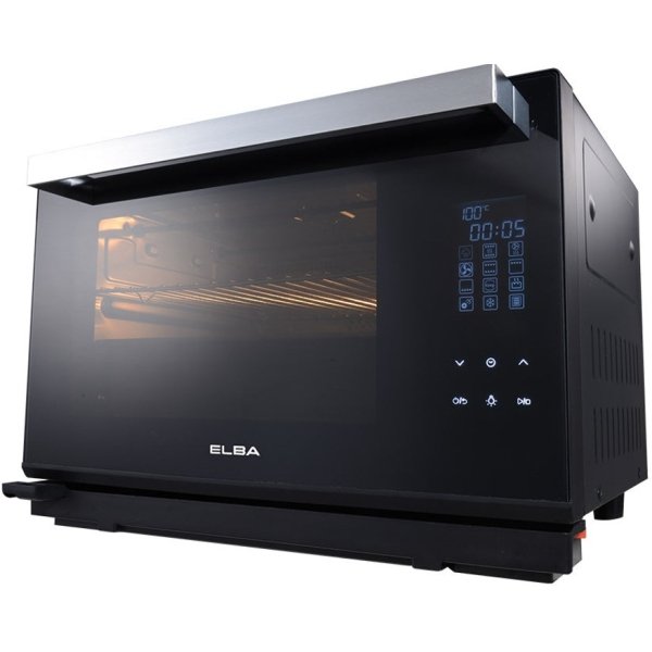 Elba 30L Combi Smart Oven - Black (ESGO-N3088D(BK)) - Image 2