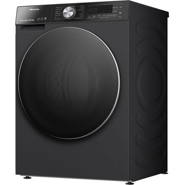 Hisense 10.5KG Front Load Washer and Dryer - Black (WD5S1085BB) - Image 2