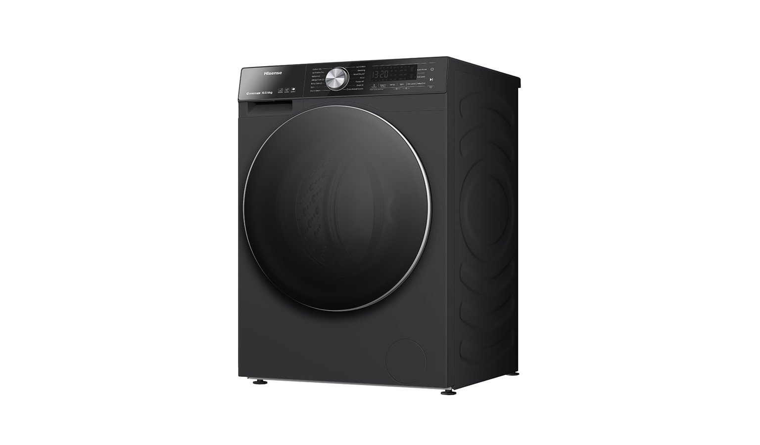 Hisense 10.5KG Front Load Washer and Dryer - Black (WD5S1085BB) - Image 2