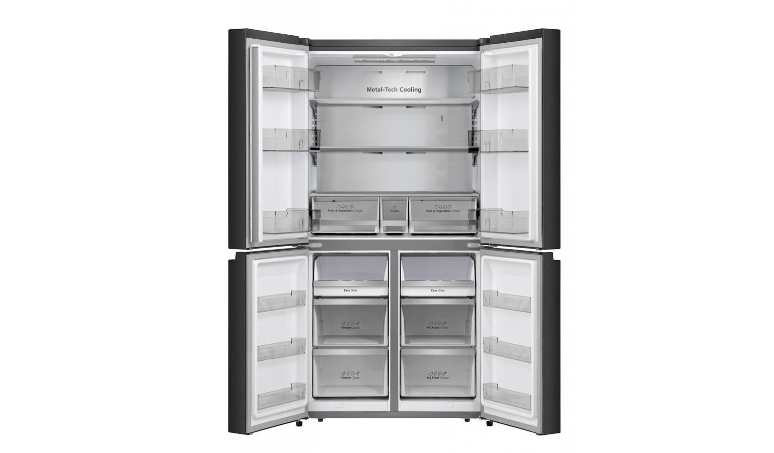 Hisense 4 Door Inverter 720L Refrigerator (RQ768N4ABU) - Image 3