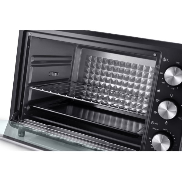 Pensonic 35L Electric Oven - Black (PEO-3511) - Image 3