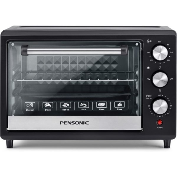 Pensonic 70L Electric Oven - Black (PEO-7011)
