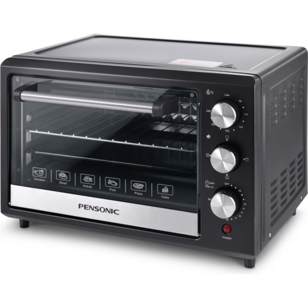 Pensonic 70L Electric Oven - Black (PEO-7011) - Image 2
