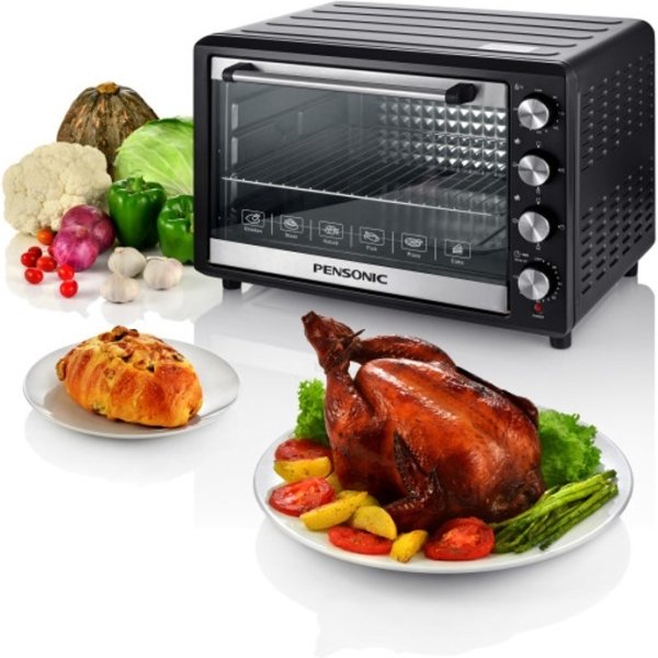 Pensonic 70L Electric Oven - Black (PEO-7011) - Image 3