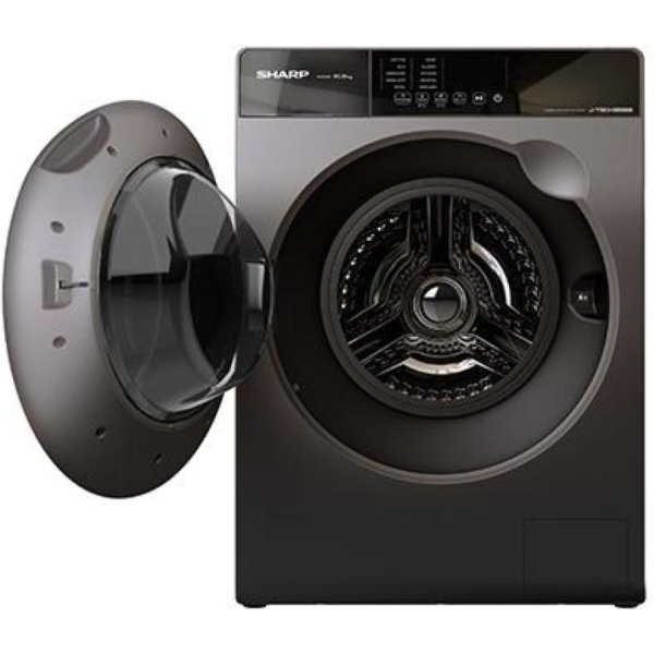 Sharp 10.5kg Front Load Washing Machine ESFK-1054SMG - Image 2